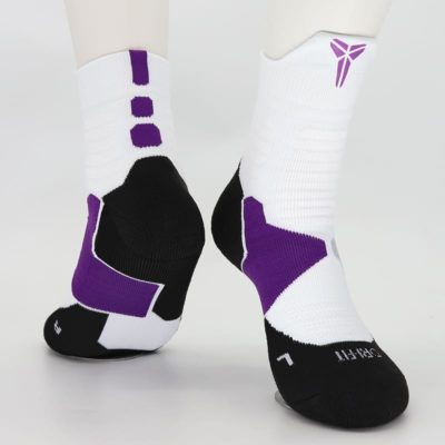Daiong Kobe White Purple Socks