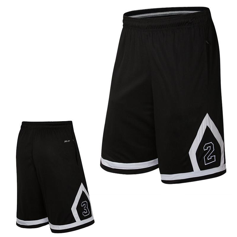 daiong-numbers-border-black-shorts