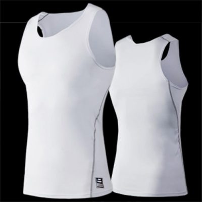 Daiong Plain White Slim Undershirt