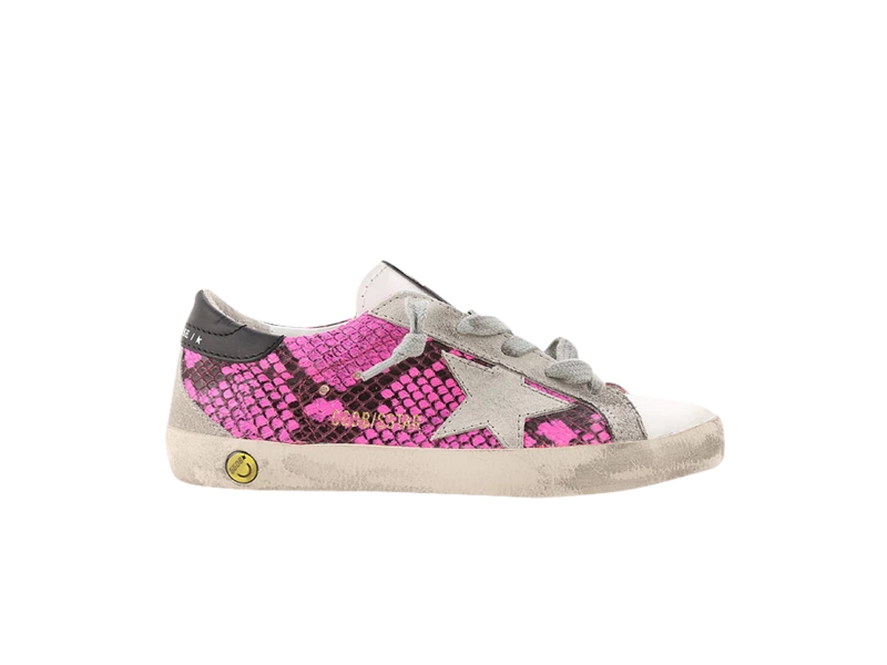 golden-goose-superstar-kids-fuchsia-snakeskin