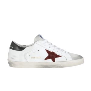 White/Bordeaux/Dark Green