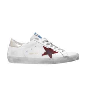 White/Dark Red/Platinum