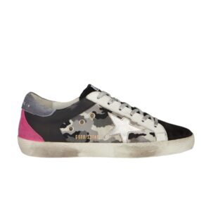 Black/White/Silver/Fuchsia