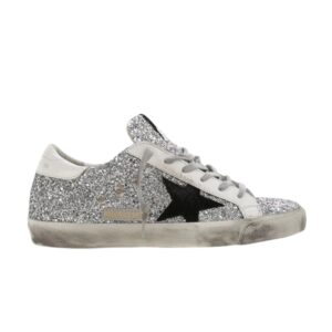 Silver/White/Black