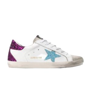 White/Blue Glitter