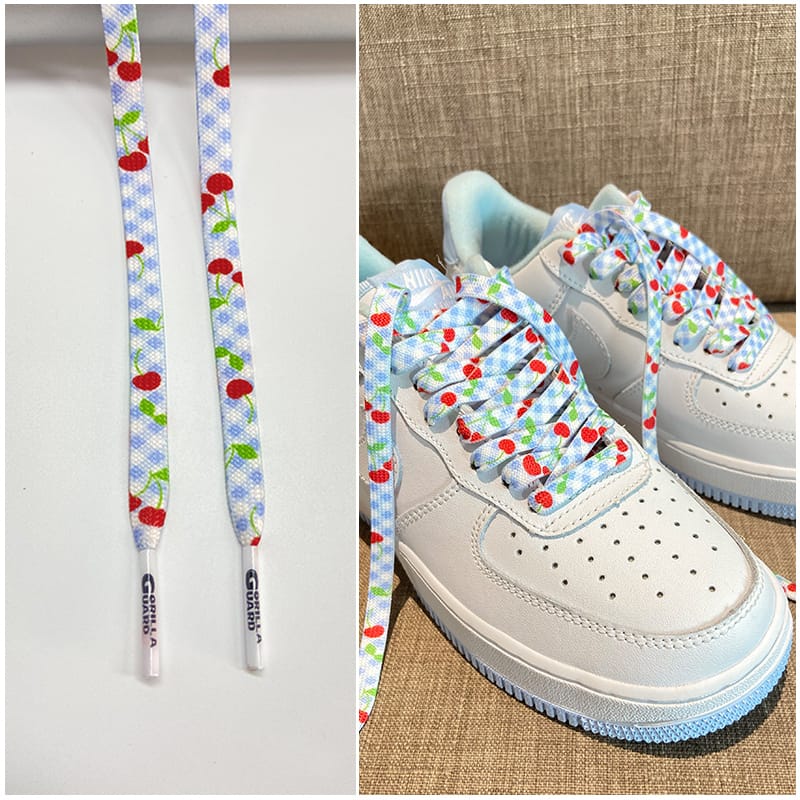  шнурки Gorilla Guard Air Force 1 '07 LX Cherry Blue Laces