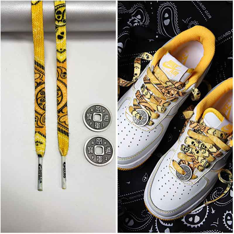 gorilla-guard-air-force-1-yellow-paisley-coins-laces