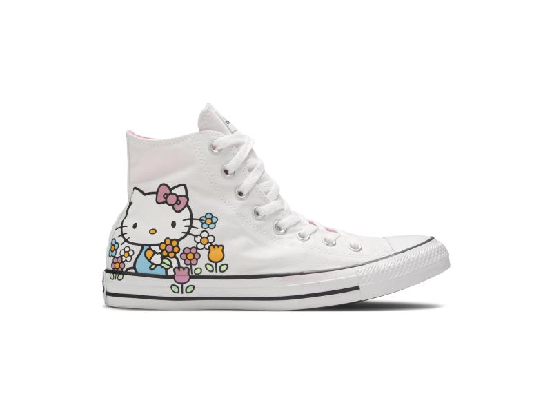 Hello Kitty x Converse Chuck Taylor All Star Hi Flowers 164629C