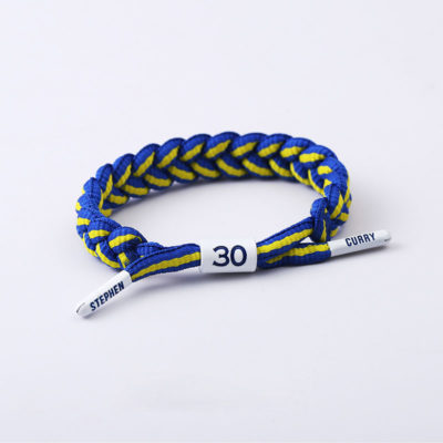 Jinduo Curry Blue Braided Bracelet