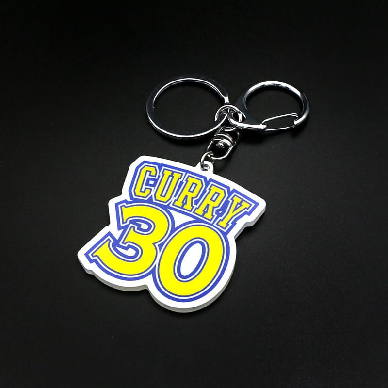 jinduo-curry-jersey-number-keychain