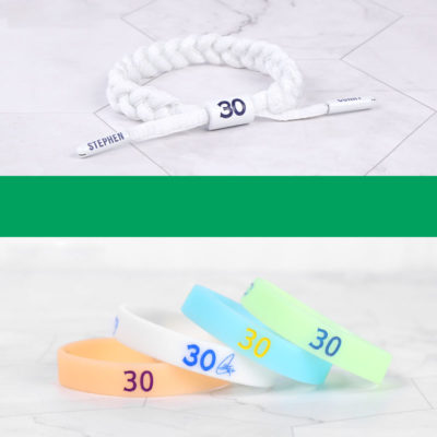 Jinduo Curry Logo Glow 5 Bracelet Set