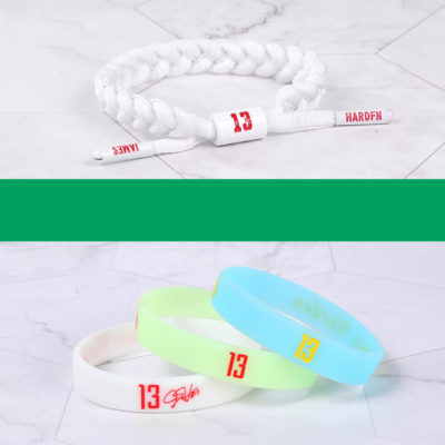 Jinduo Harden Logo Glow 4 Bracelet Set