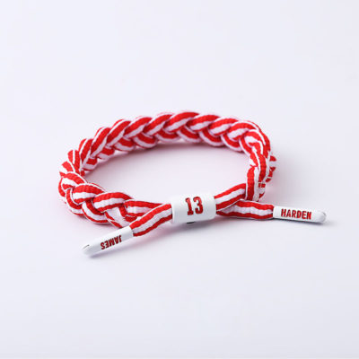 Jinduo Harden Red Braided Bracelet