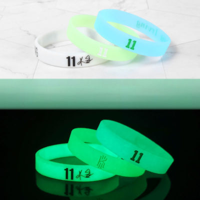 Jinduo Irving Logo Glow 3 Bracelet Set