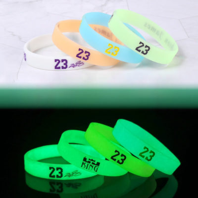 Jinduo James Logo Glow 4 Bracelet Set