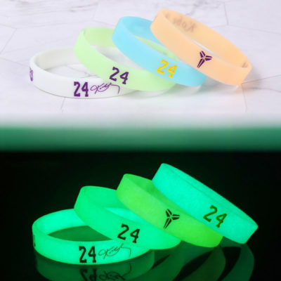 Jinduo Kobe Logo Glow 4 Bracelet Set