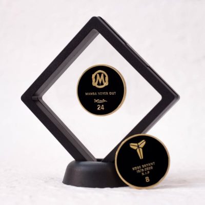 Jinduo Kobe Mambla Black Coin Display