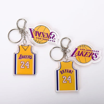 Jinduo Lakers Bryant 24 Star Keychain