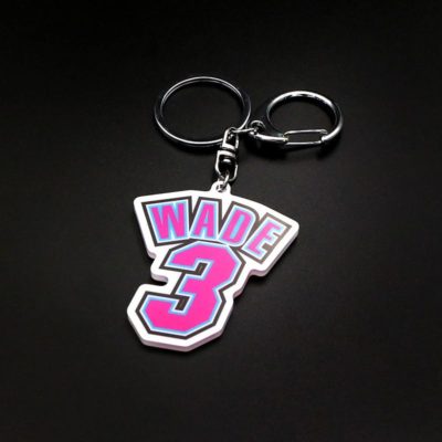 Jinduo Wade Jersey Number Keychain