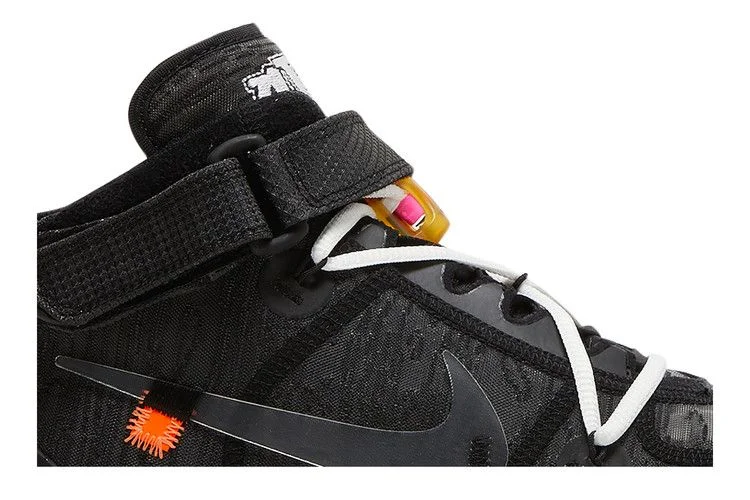 Кроссовки Off-White x Nike Air Force 1 Mid 'Black'