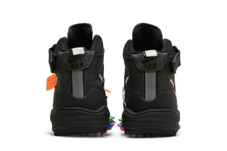 Кроссовки Off-White x Nike Air Force 1 Mid 'Black'