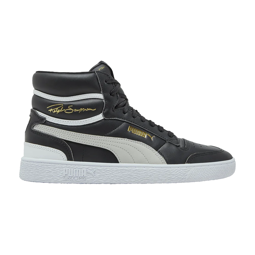 Кроссовки Puma Ralph Sampson Mid 'Black Grey Violet'