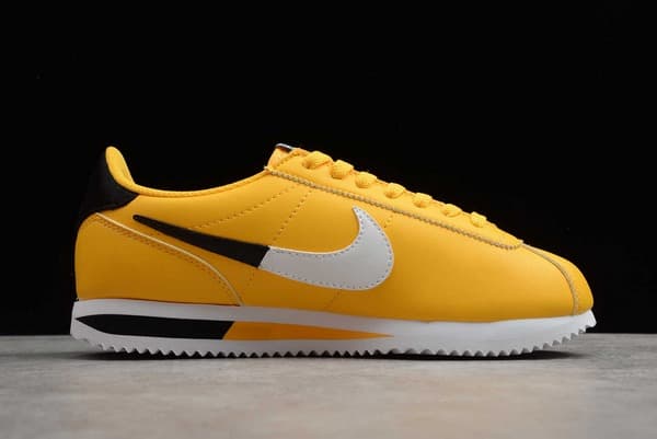 NBA x Nike Cortez Basic Leather SE Amarillo CI1047 700