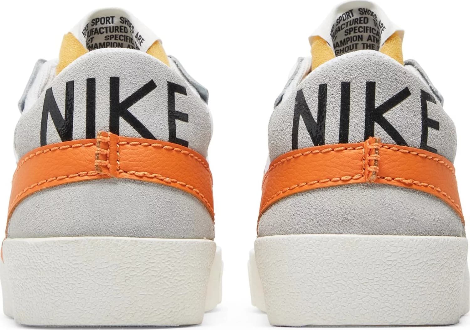 Кроссовки Nike Blazer Low ’77 Jumbo White Alpha Orange