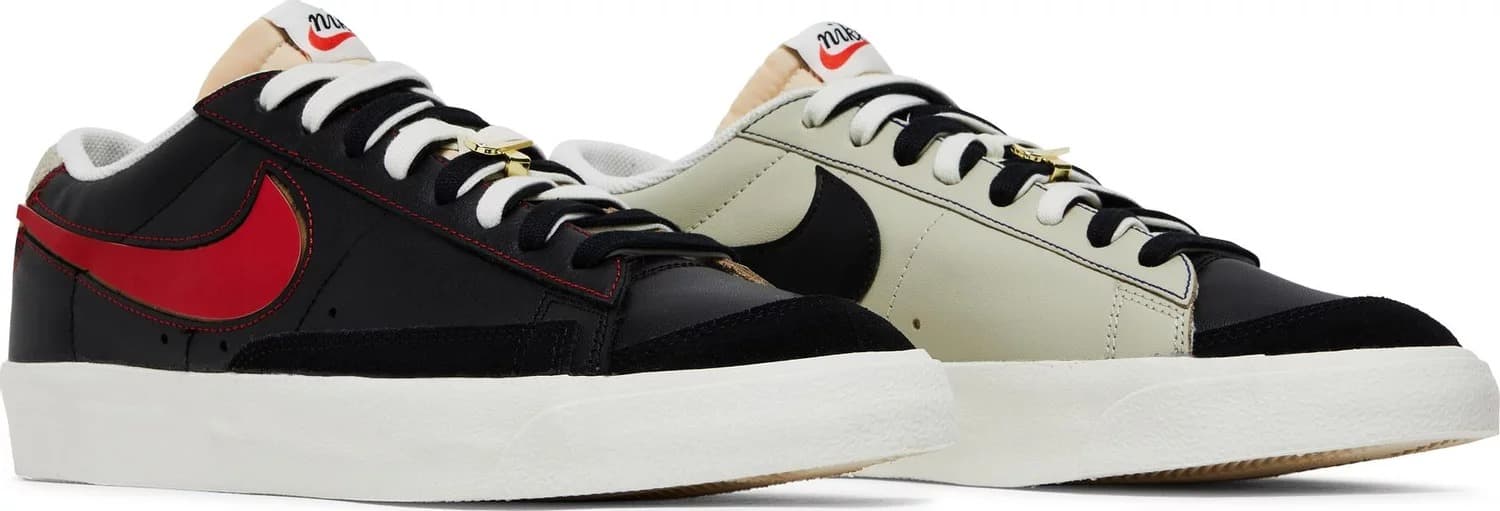 Кроссовки Nike Blazer Low ’77 Premium Removable Swoosh – Black