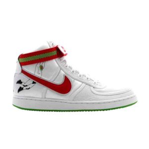 White/Sport Red-Green Bean