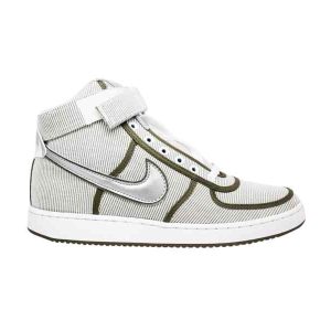 White/Metallic Silver-Classic Green