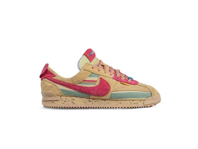 union-la-x-nike-cortez-red-beige