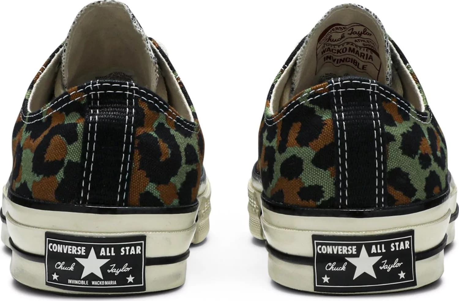 Кроссовки Wacko Maria x INVINCIBLE x Converse Chuck 70 Low Animal Print