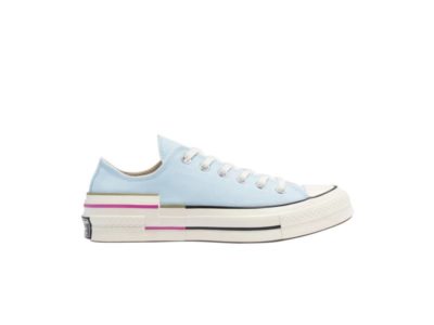 Wmns Converse Chuck 70 Low Colorblock Chambray Blue