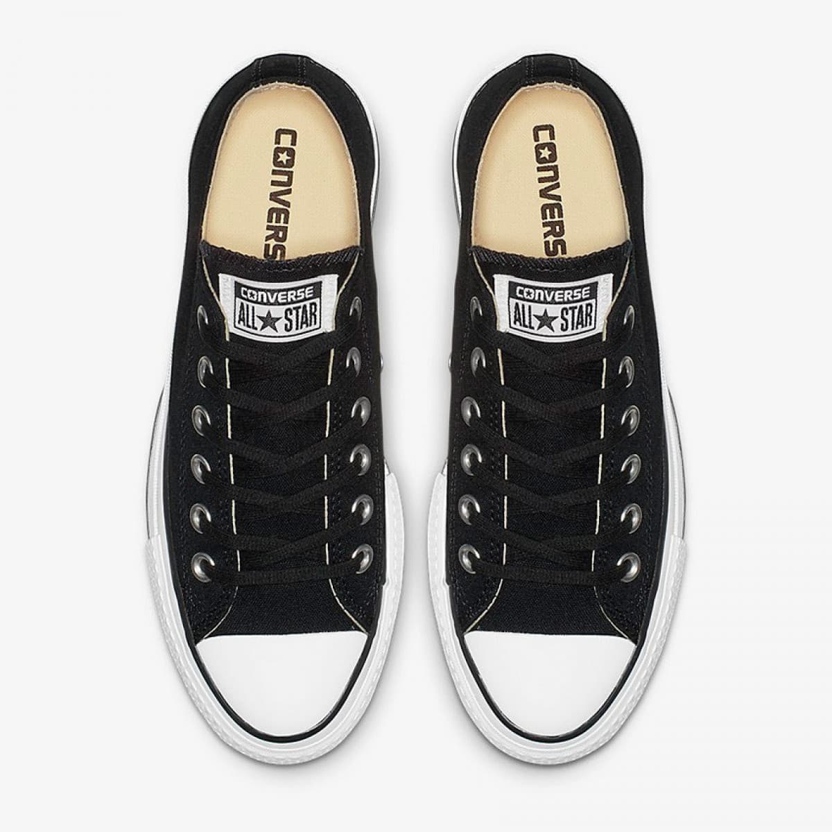 Кроссовки Wmns Converse Chuck Taylor All Star Lift Ox Black White