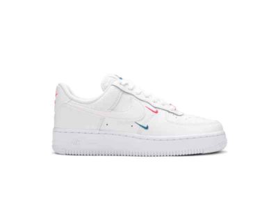 Wmns Nike Air Force 1 07 Essential Summit White Solar Red