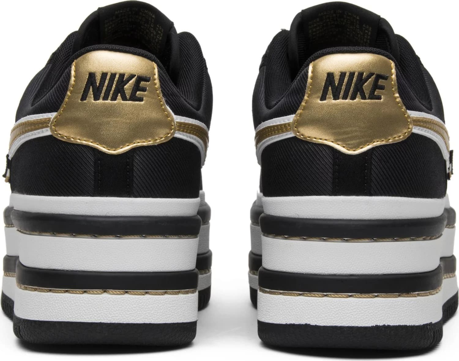 Nike vandal 2k black and gold online