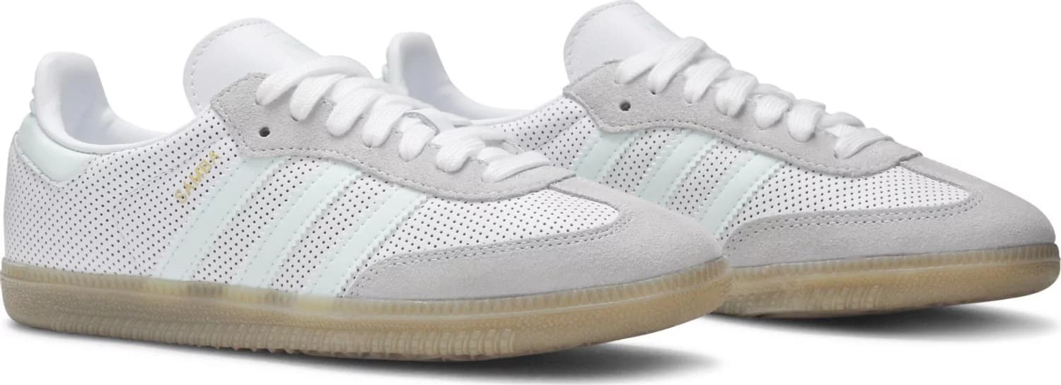 Кроссовки Wmns adidas Samba OG White Mint Grey