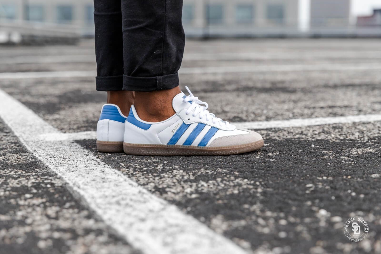 Кроссовки adidas Samba OG White Blue