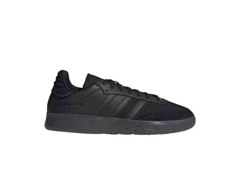 Кроссовки adidas Samba RM Core Black Clear Orange