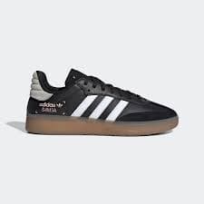 Кроссовки adidas Samba RM Core Black Clear Orange