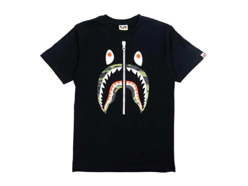 bape-a-bathing-ape-1st-camo-shark-tee-black-green