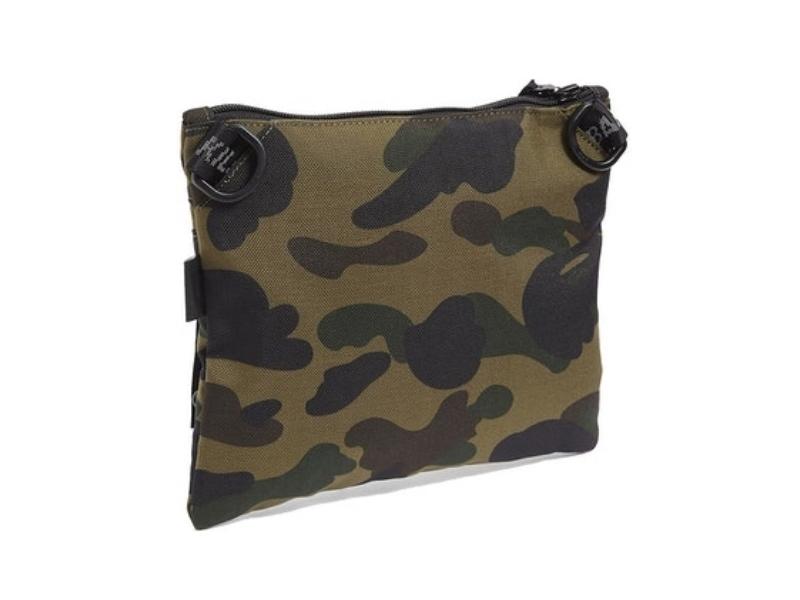 Сумка через плечо BAPE A Bathing Ape Bape x Outdoor Products 1st Camo Mini Shoulder Bag Green
