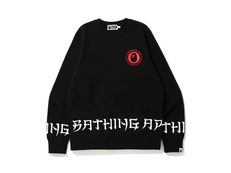 bape-a-bathing-ape-lettered-crewneck-black