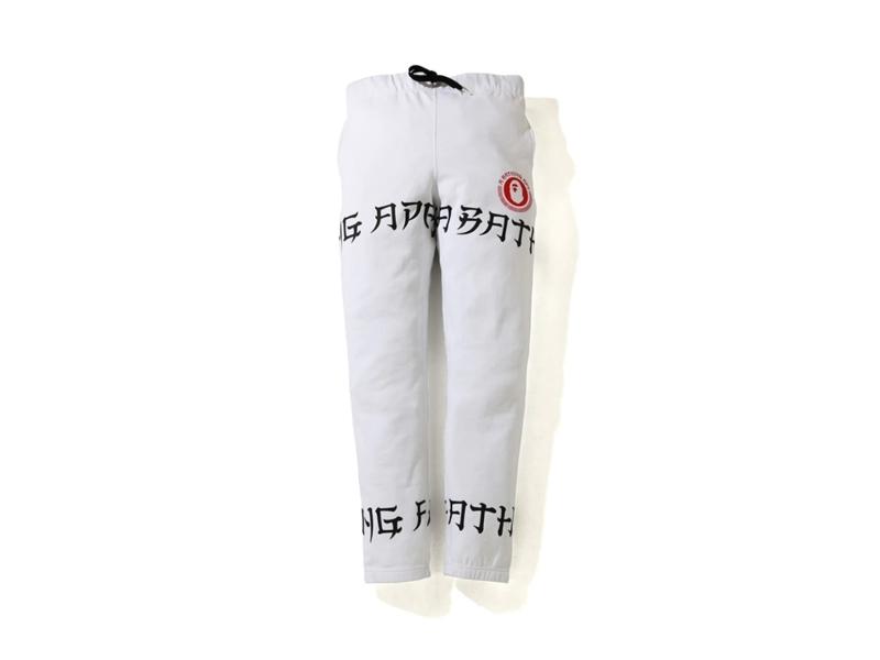 bape-a-bathing-ape-lettered-slim-sweatpants-white