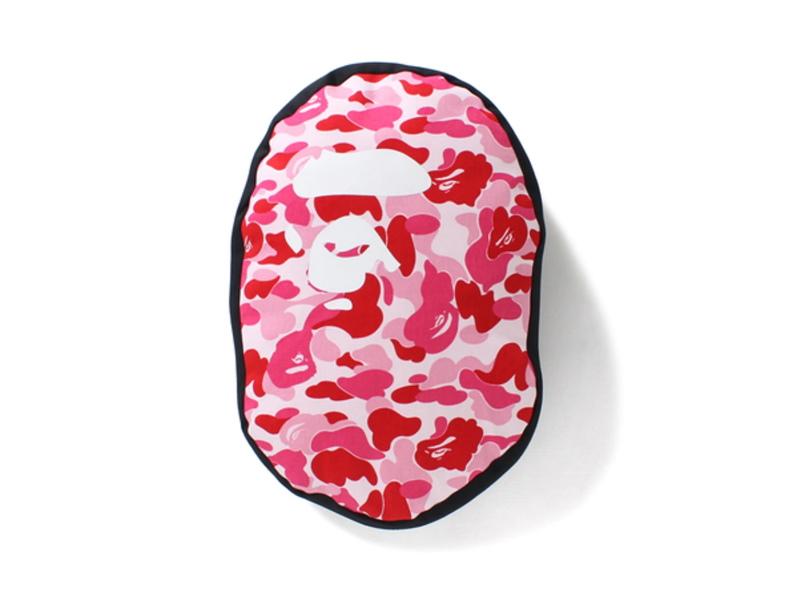 bape-abc-ape-head-cushion-pink