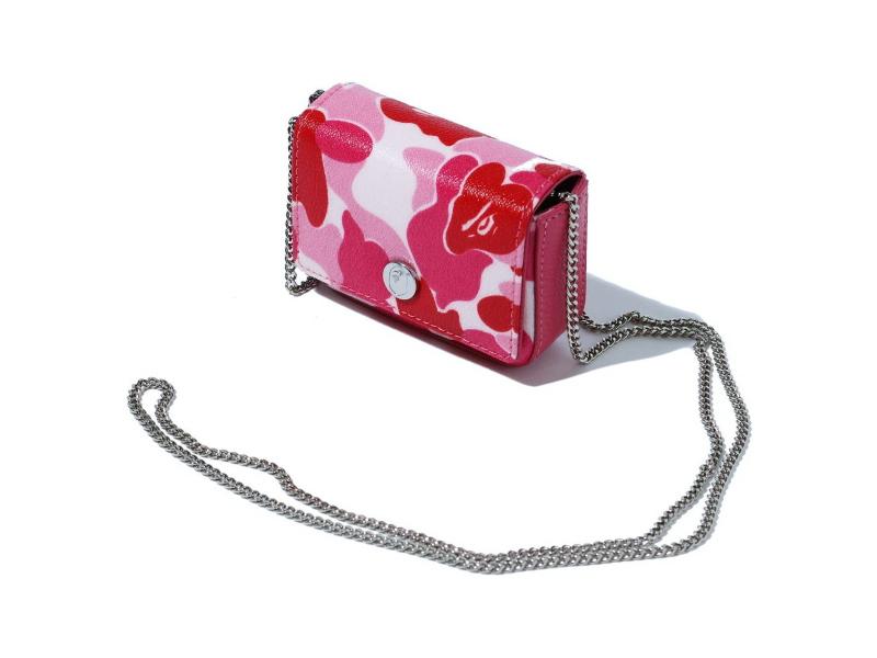 Сумка через плечо BAPE ABC Camo Micro Shoulder Bag Pink