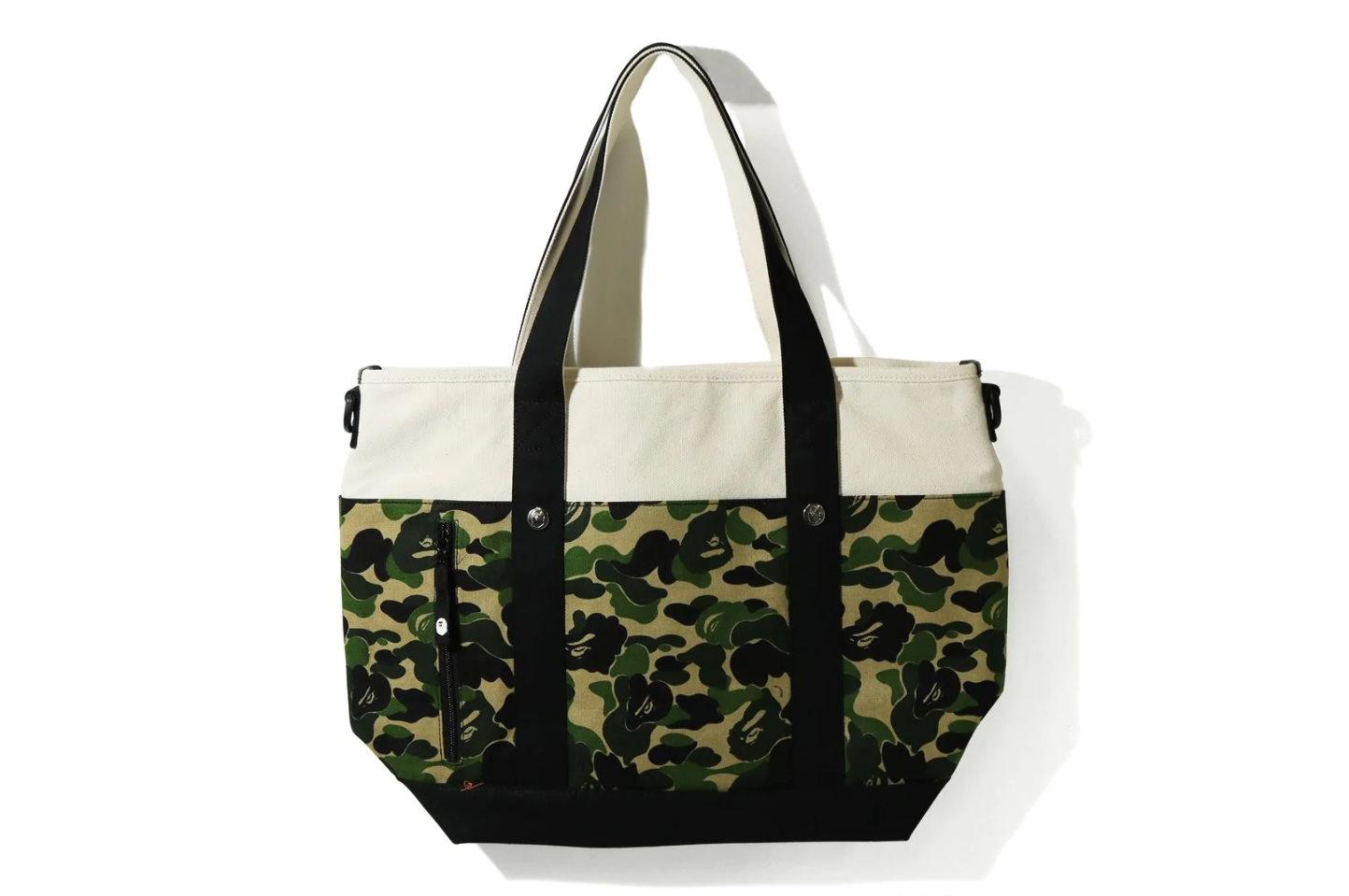 Сумка BAPE ABC Camo Mom's Tote Bag Green