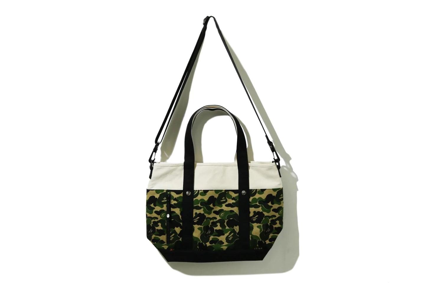 Сумка BAPE ABC Camo Mom's Tote Bag Green