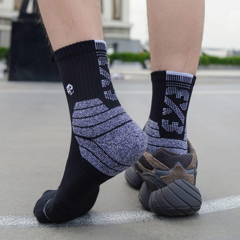 ehot-3x3-black-grey-quarter-socks